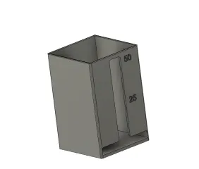 Cheese Slice Container for Fridge by TimW, Download free STL model