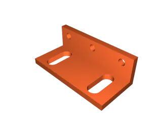 Rack ear 2U by LabDex | Download free STL model | Printables.com
