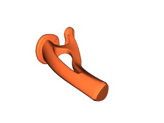 coffee table leg generative design by 2be3dprinted | Download free STL ...