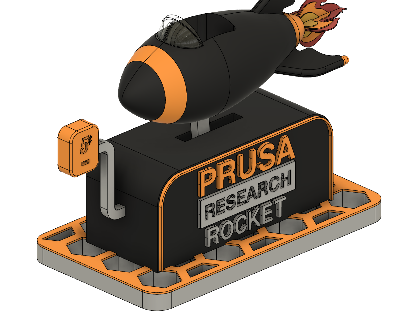 PRUSA Research Rocket By Jeanre | Download Free STL Model | Printables.com