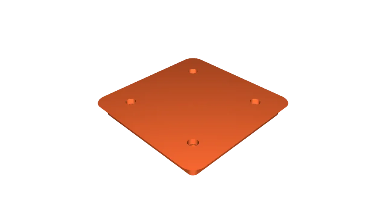 Gridfinity Base Template with Improved Holes (And Weight Slots - if you ...