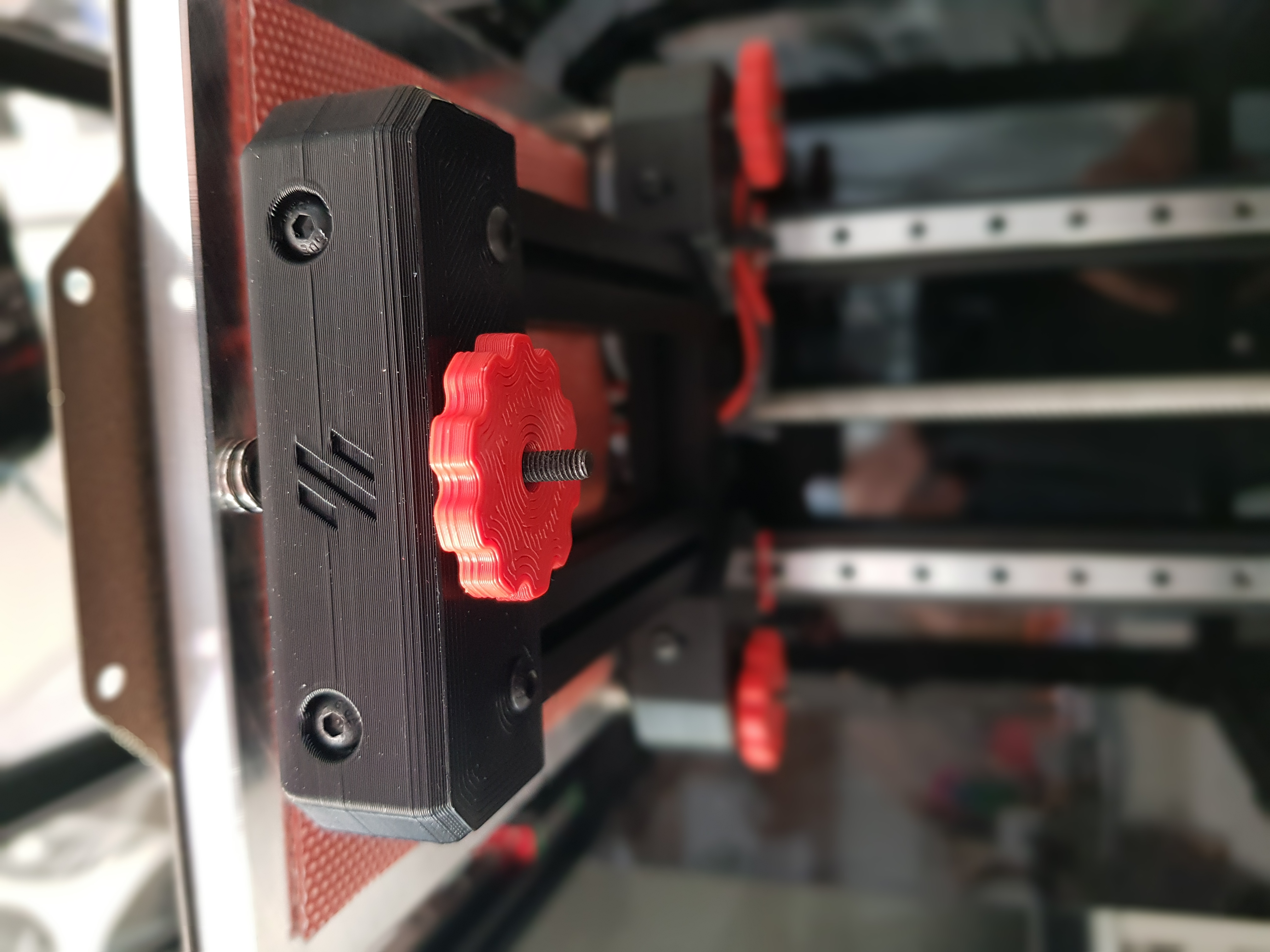 Larger Voron 0.1 Bed Level Wheel Adjuster