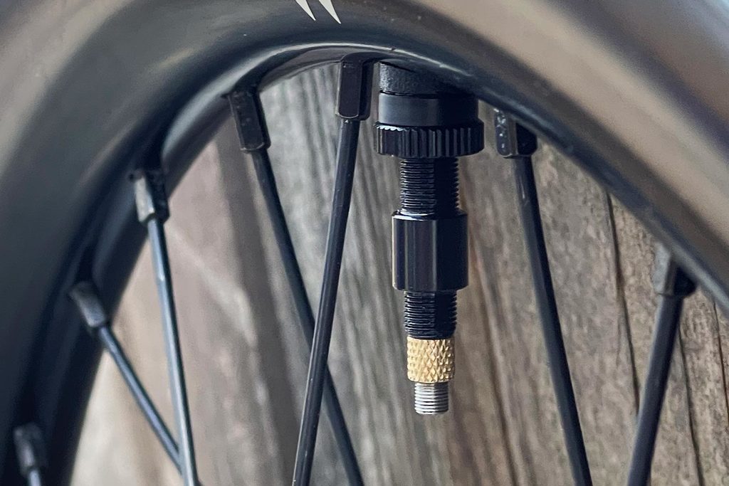 Presta Valve to Schrader Rim Adapter