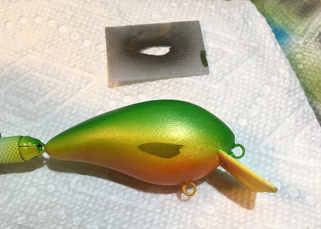 Lure Fin Stencils by sthone, Download free STL model