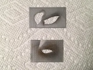 Lure Fin Stencils by sthone | Download free STL model | Printables.com