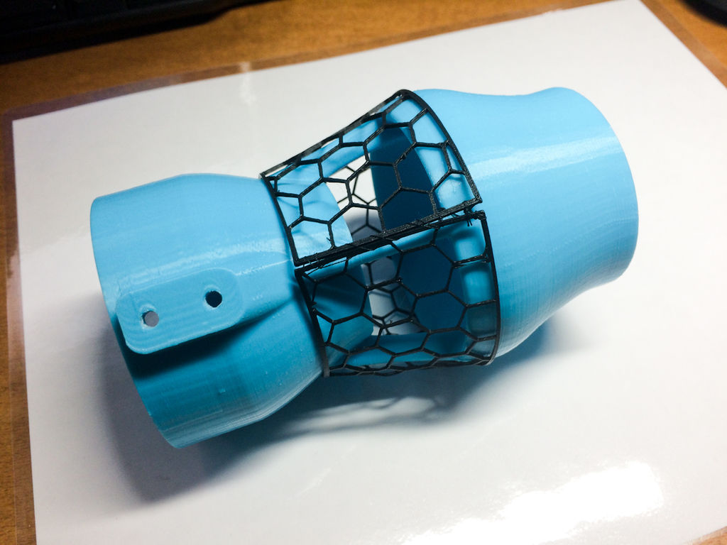 MATE Compatible ROV Kort Nozzle for Bilge Pump Thruster by sthone