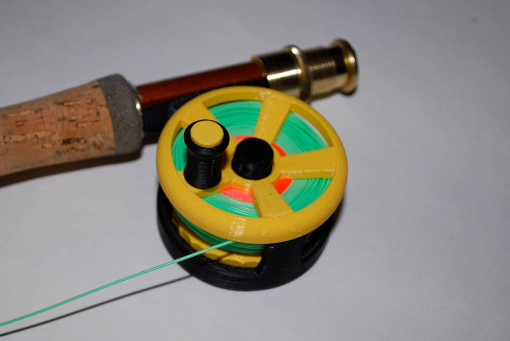 Ultralight Fly Fishing Reel by sthone Download free STL model