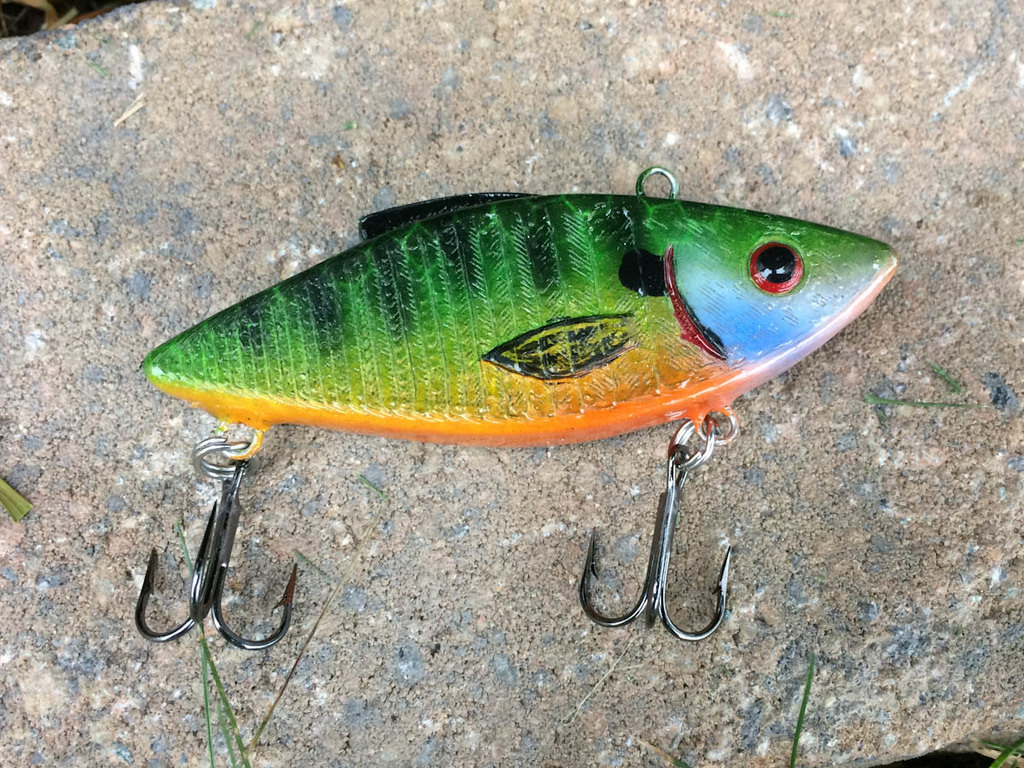 Rattle Trap Fishing Lure by sthone, Download free STL model
