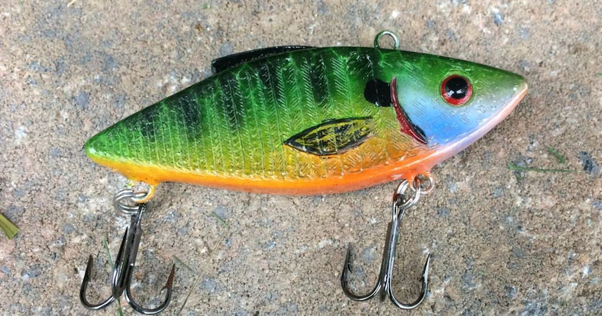 Rattle Trap Fishing Lure by sthone