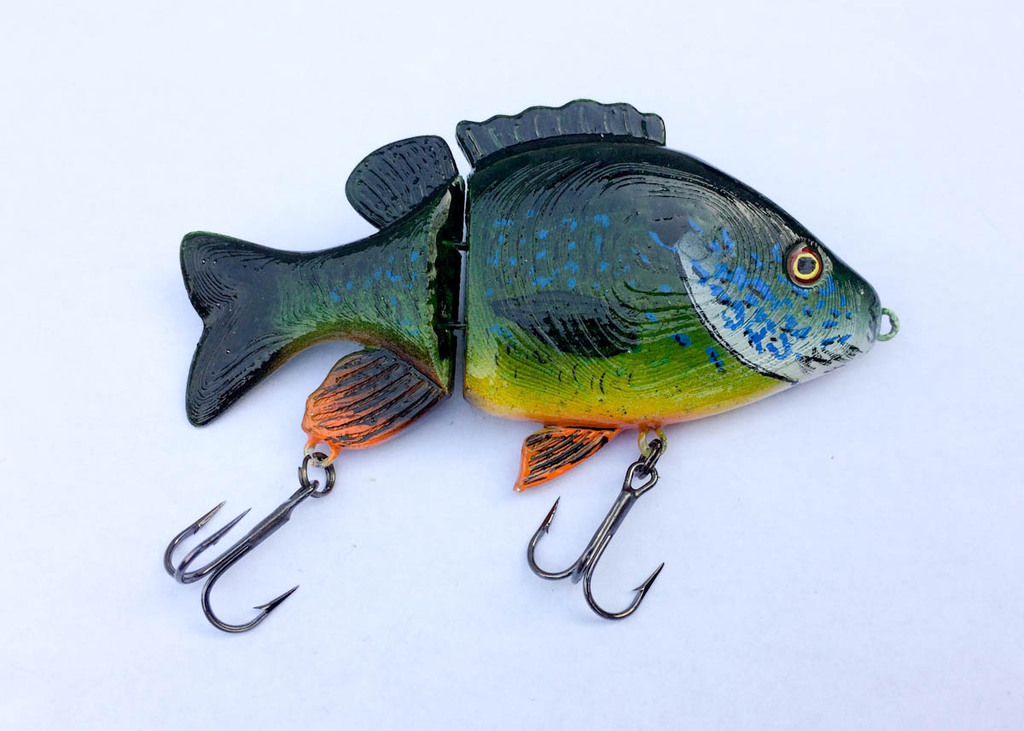 Realistic Sunfish Jointed Swimbait Fishing Lure