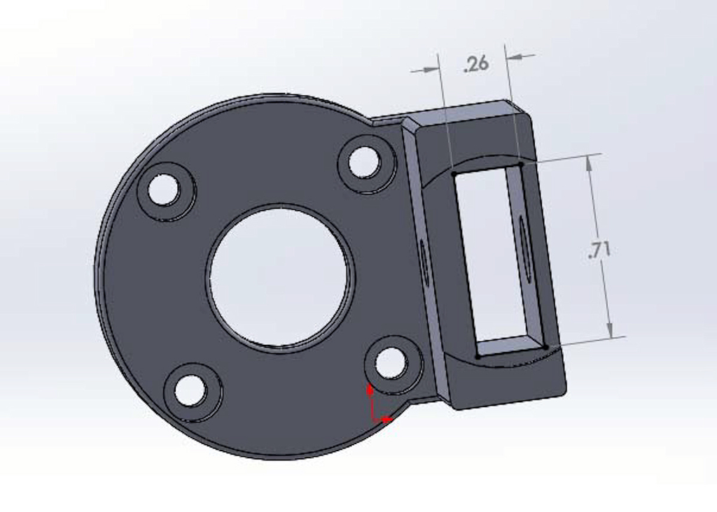 Makergear M2 Dial Indicator Mount (V4 extruder) by sthone | Download ...