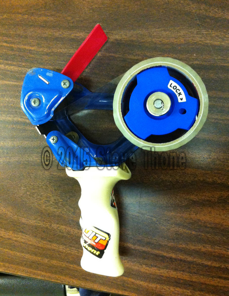 Locking Tape Dispenser Spool (Tape Gun Replacement Spool)