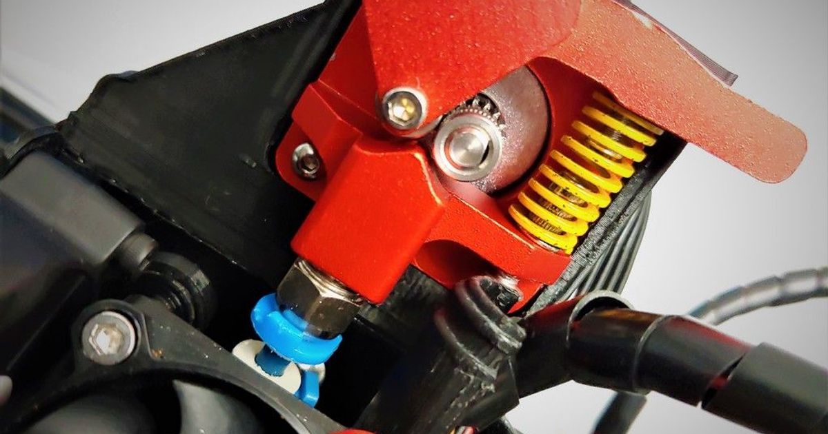 Grungy's ClipOn Dual Gear Direct Drive (Ender 5) by GrungyFargo