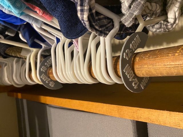 Baby Closet Dividers