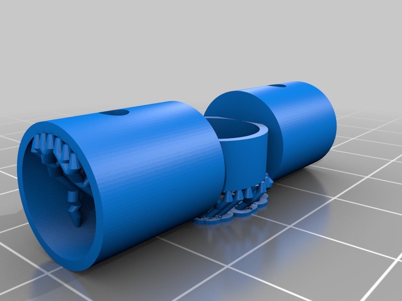 Miniatura 2 do modelo 3D Spinning Nerf Target