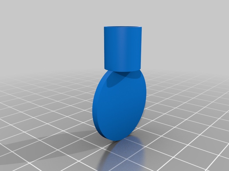 Miniatura 4 do modelo 3D Spinning Nerf Target