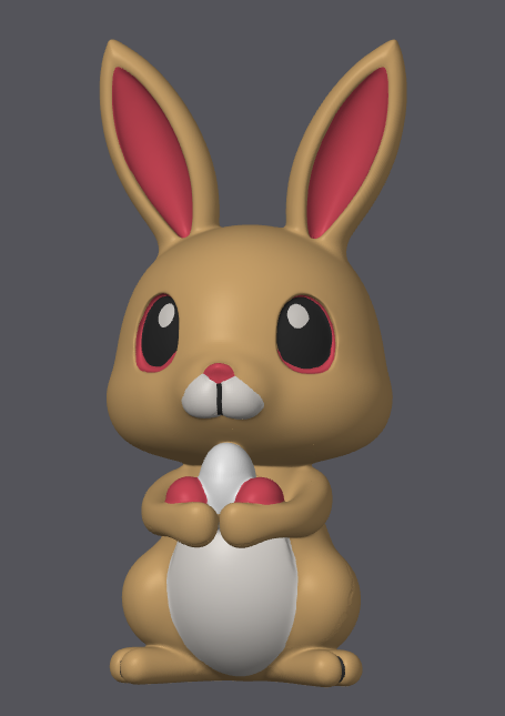 Cute Easter Bunny - multicolors