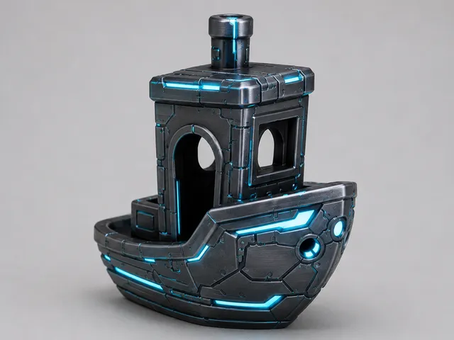 Futuristisches Benchy