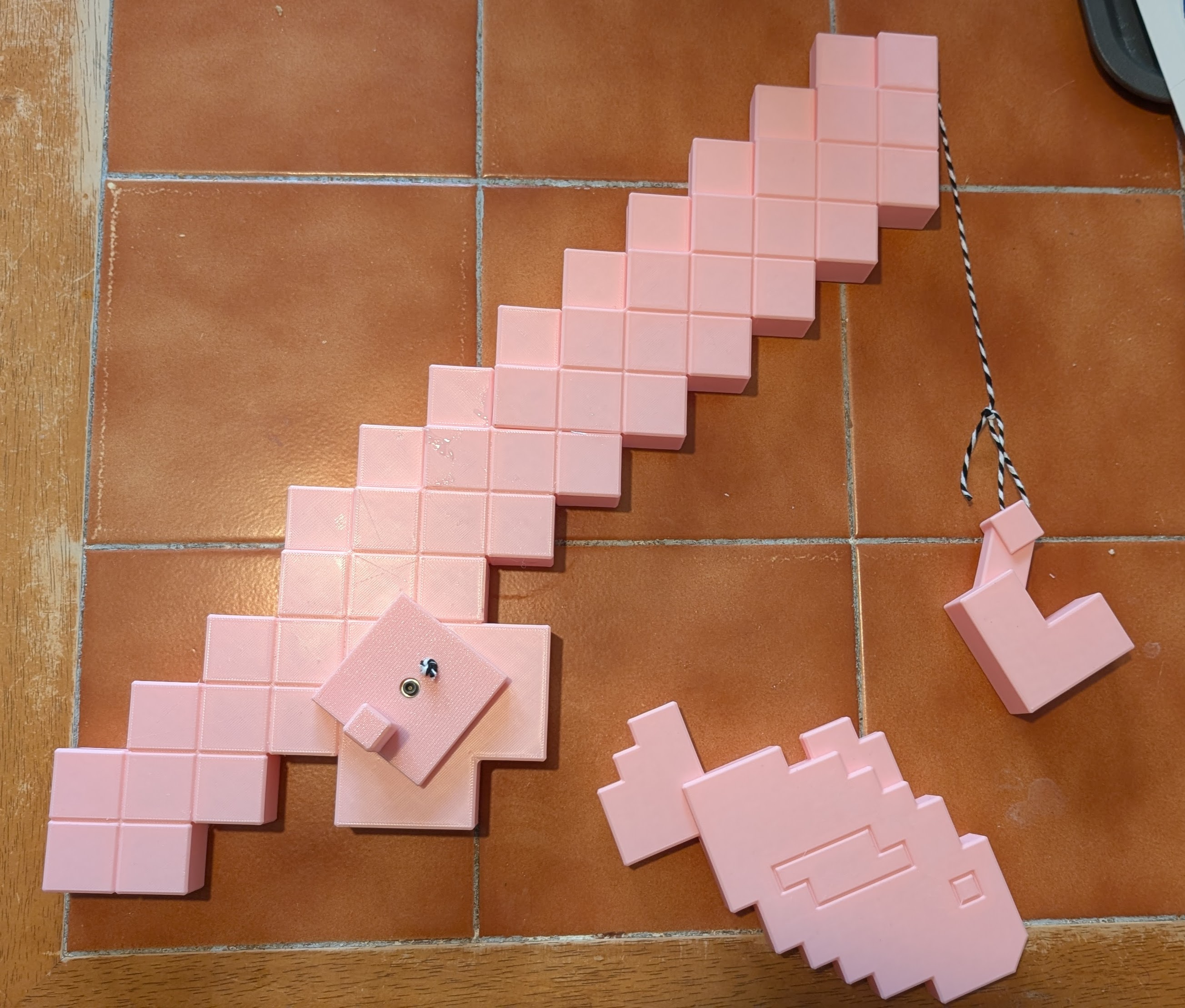 Minecraft Fishing Rod Toy