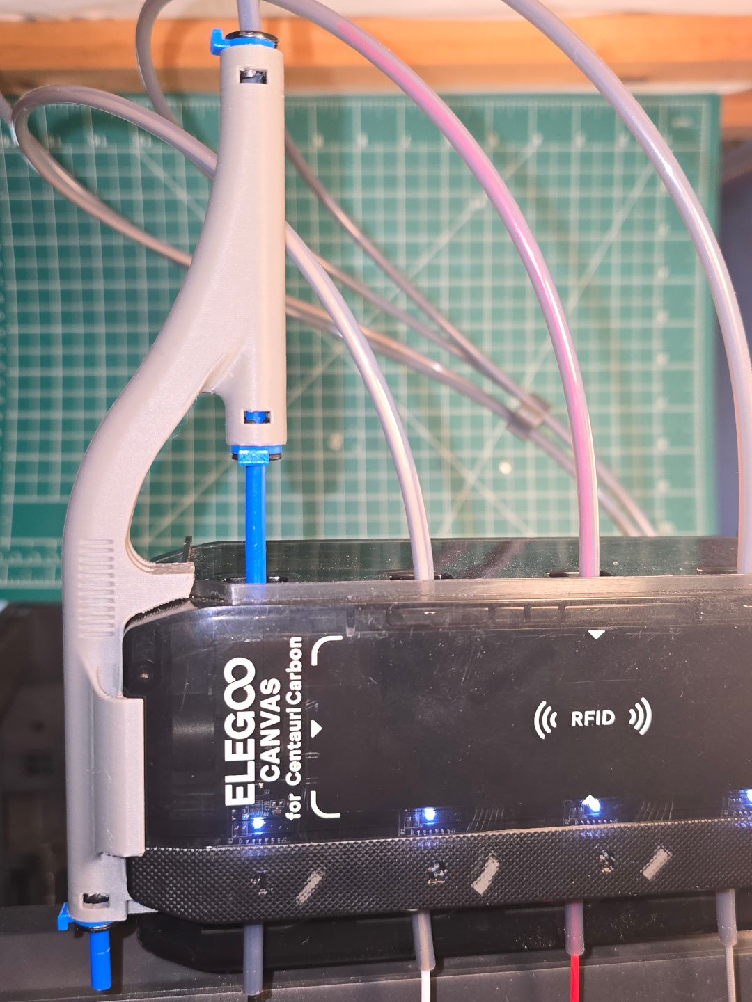 Modified Flexible Filament Printing Adapter for Centauri Carbon CANVAS