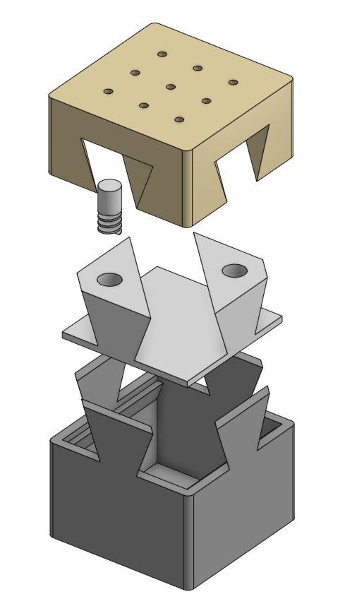 Impossible dove tail box 3D model