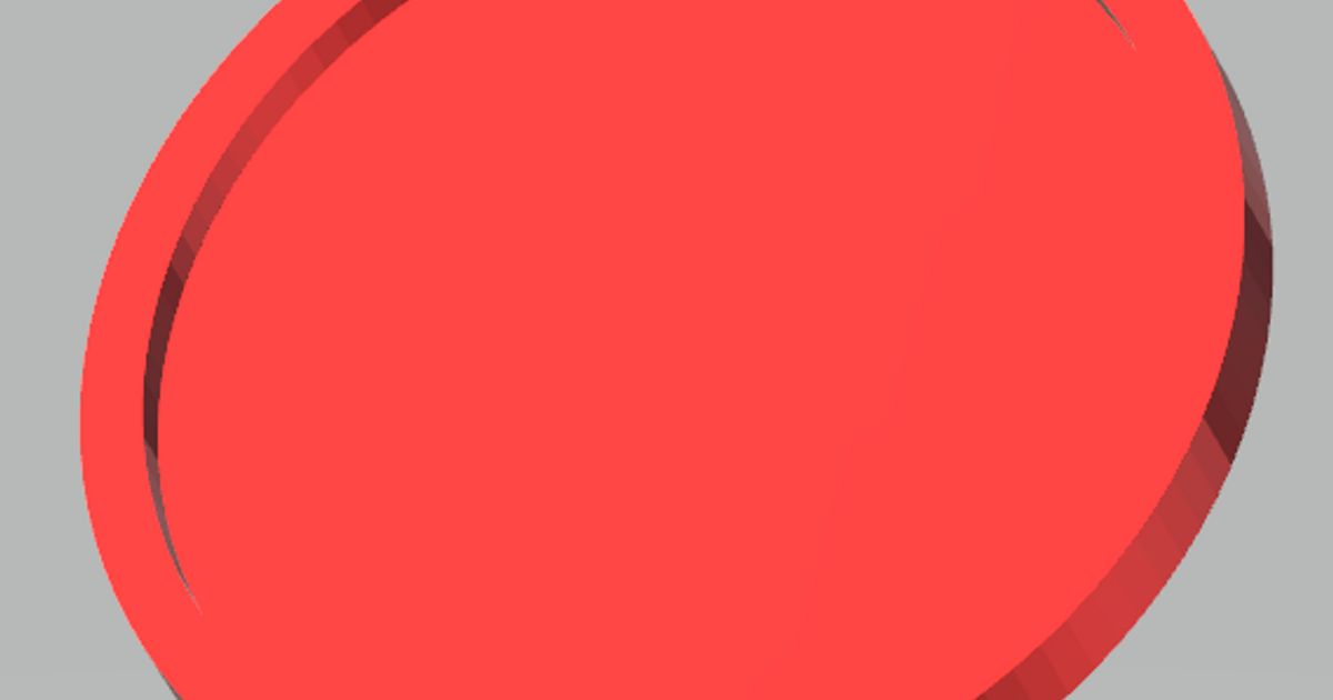 Replacement Air Hockey Table Puck by Soloo Download free STL model