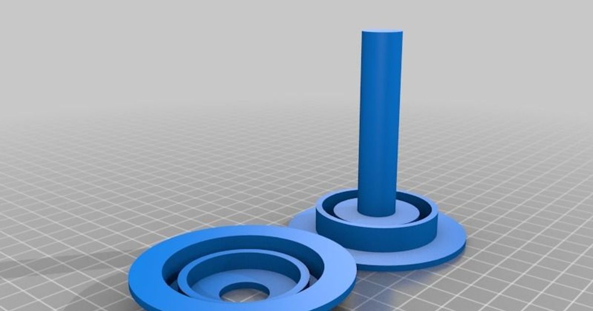 Horizontal Filament Spinner Roller Thrust Bearing by debren27 ...