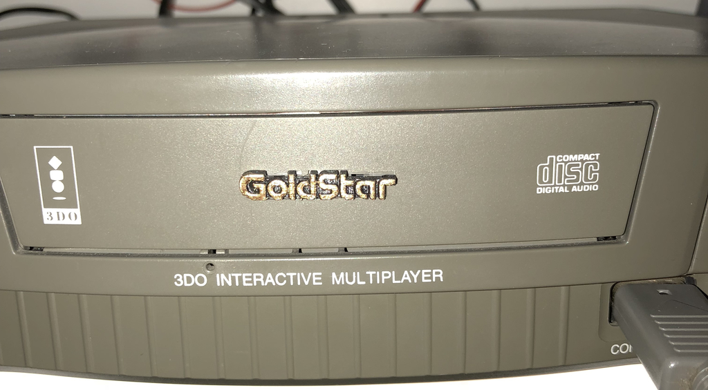 Goldstar 3DO drive tray badge