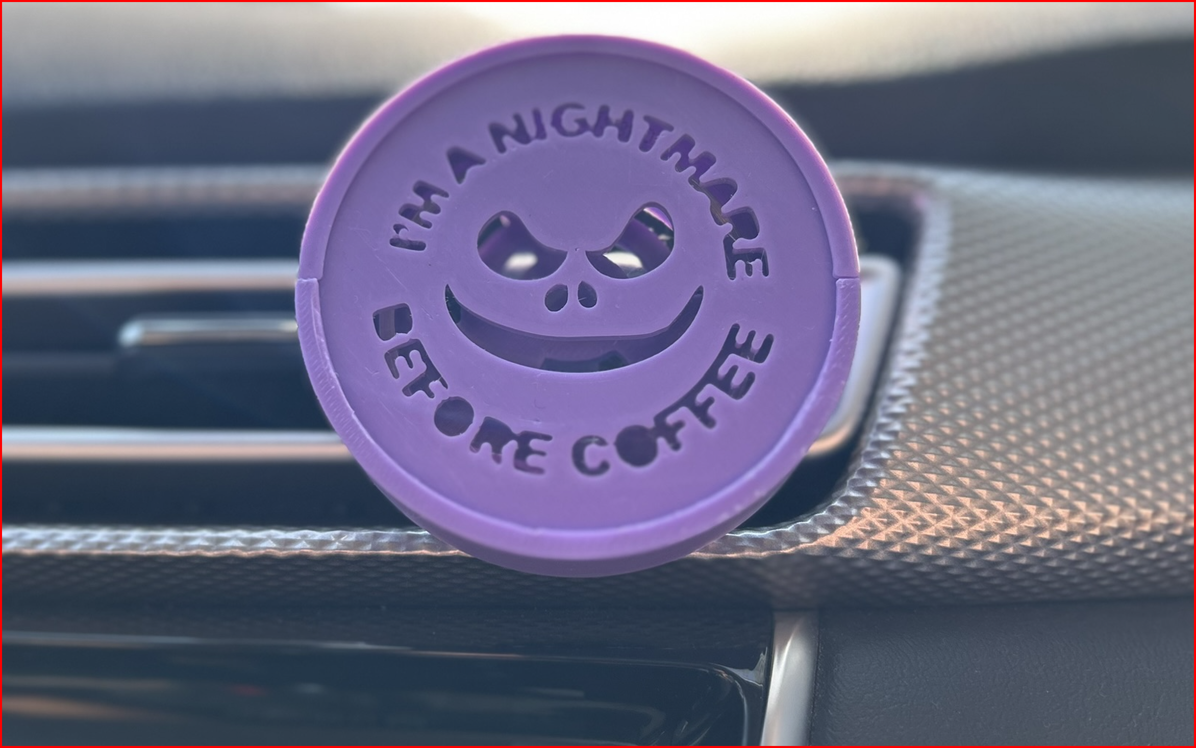 Car fragrance holder