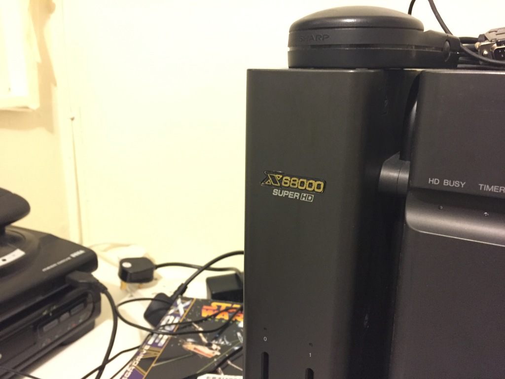 X68000 Super HD Case Badge