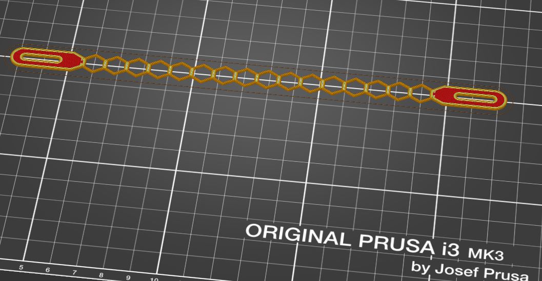 TPU Rubber Strap for the Prusa Covid-19 Faceshield
