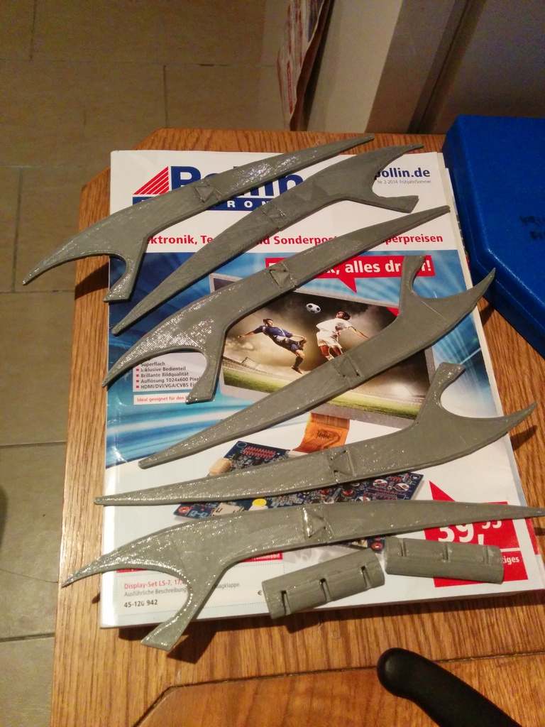 Miniatura 4 do modelo 3D Tiled Wolverine Claws