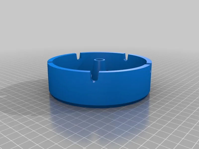 STL file Nine-sided Heets ashtray 🎨・3D printing model to