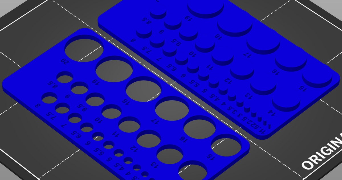 Hole gauge by gianlucafabris2001 Download free STL model