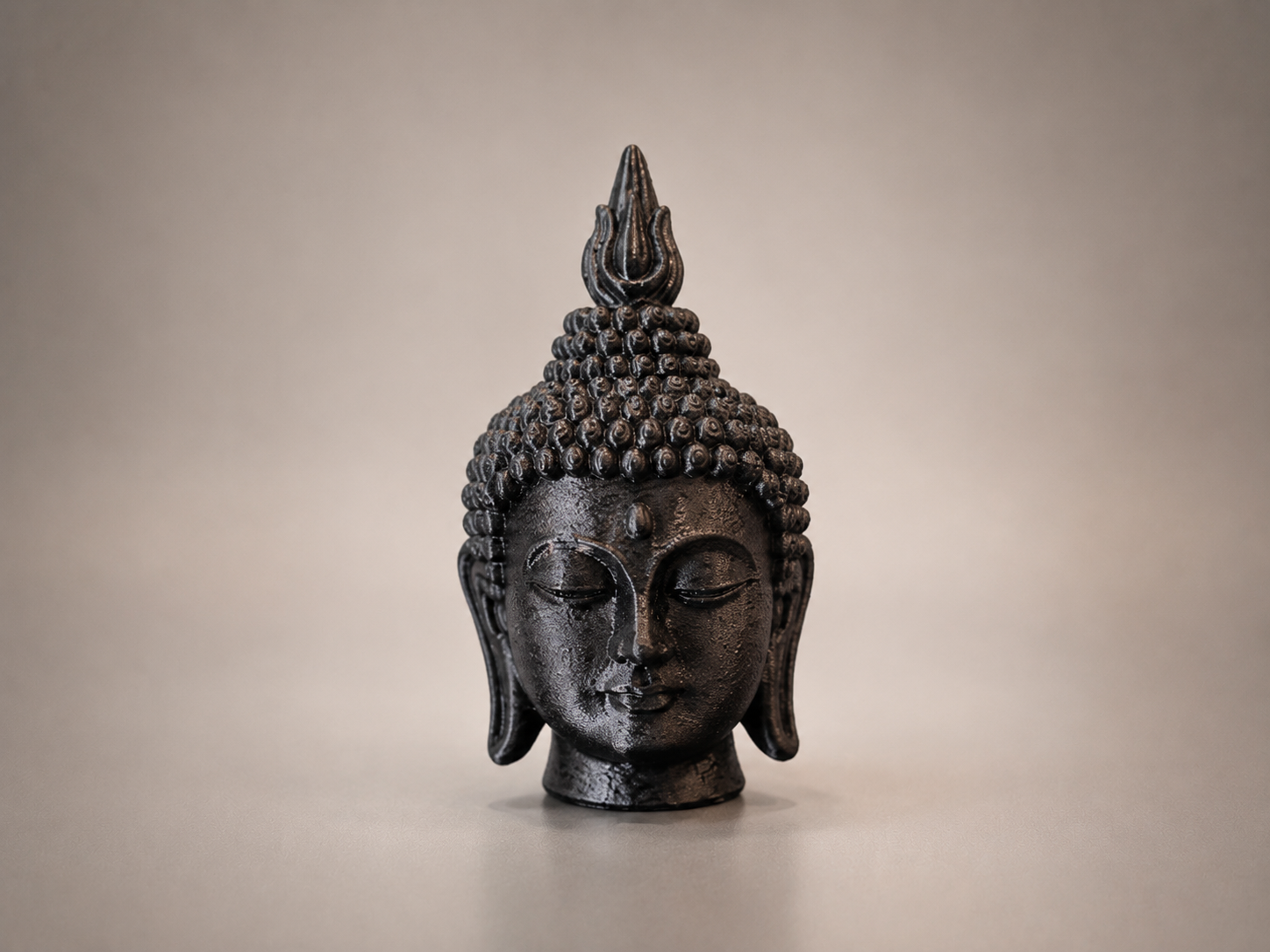 Buddha Head Sculpture