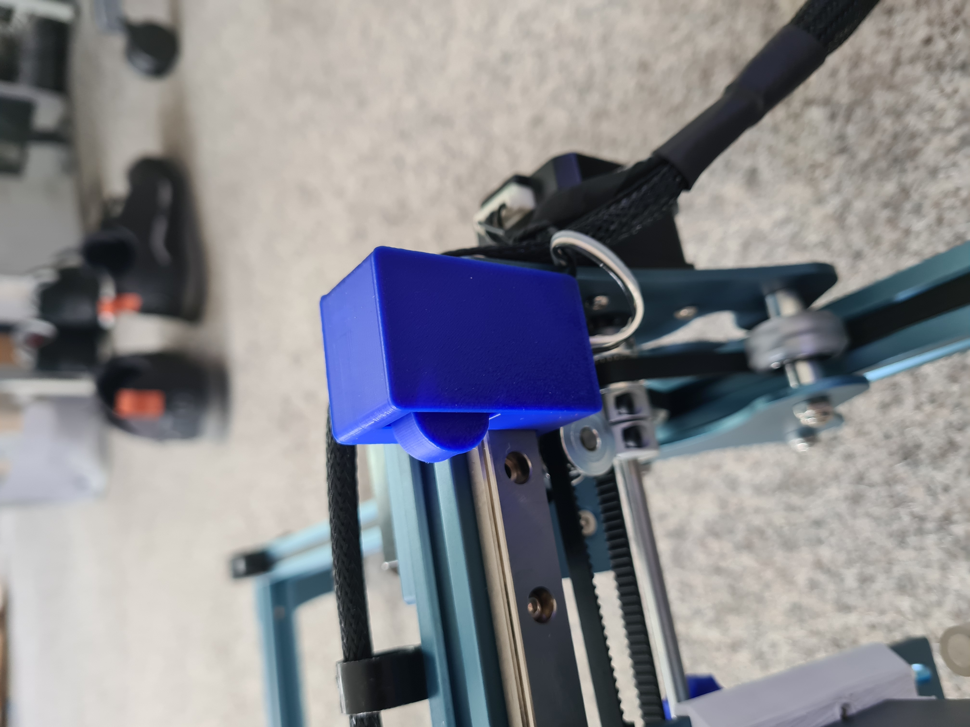 Sculpfun Laser S9 to S10 linear rail endstop housing