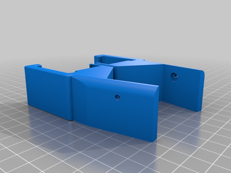 Ultimaker 2 Brackets for Rasperry Pi 7" Screen Case