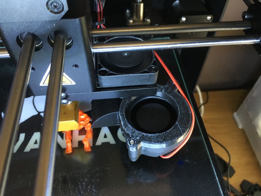 Wanhao D6 Blower Fan Bracket & Exhaust