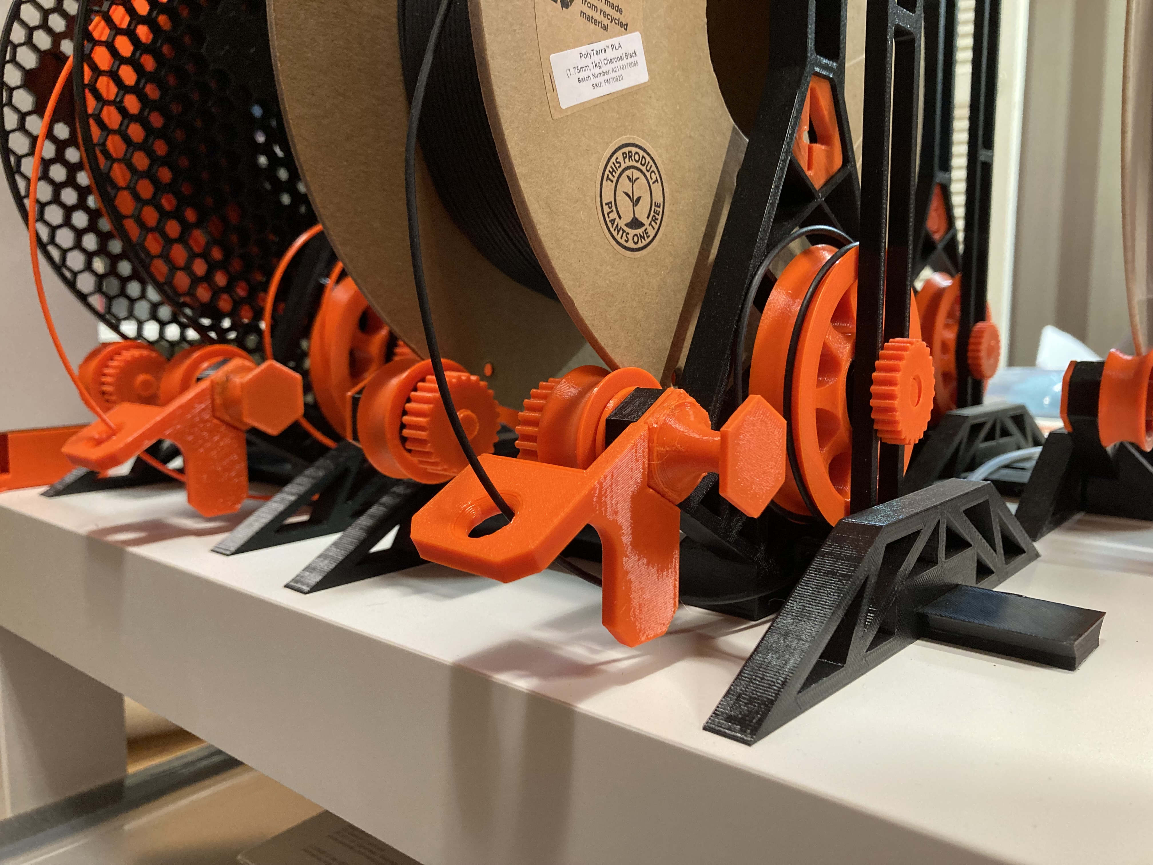 Prusa MMU Spool Holder filament guide