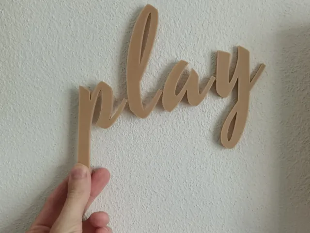 PLAY SIGN