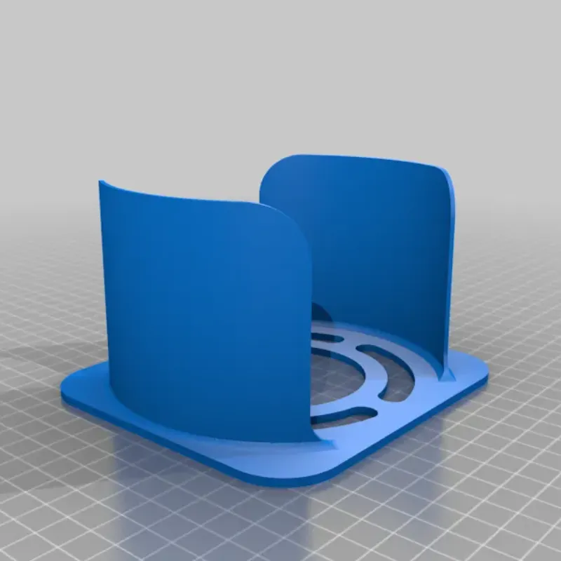 Free STL file Tupperware Lid Door Organizer 🚪・3D printer design