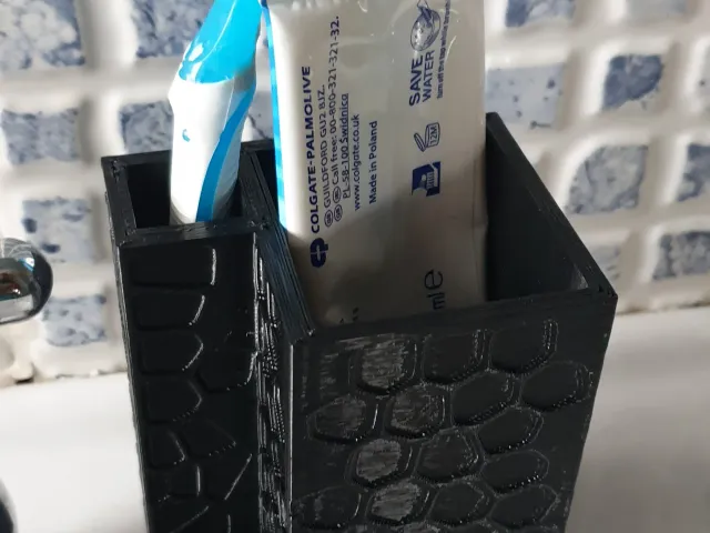Another Tooth Brush and Paste Holder