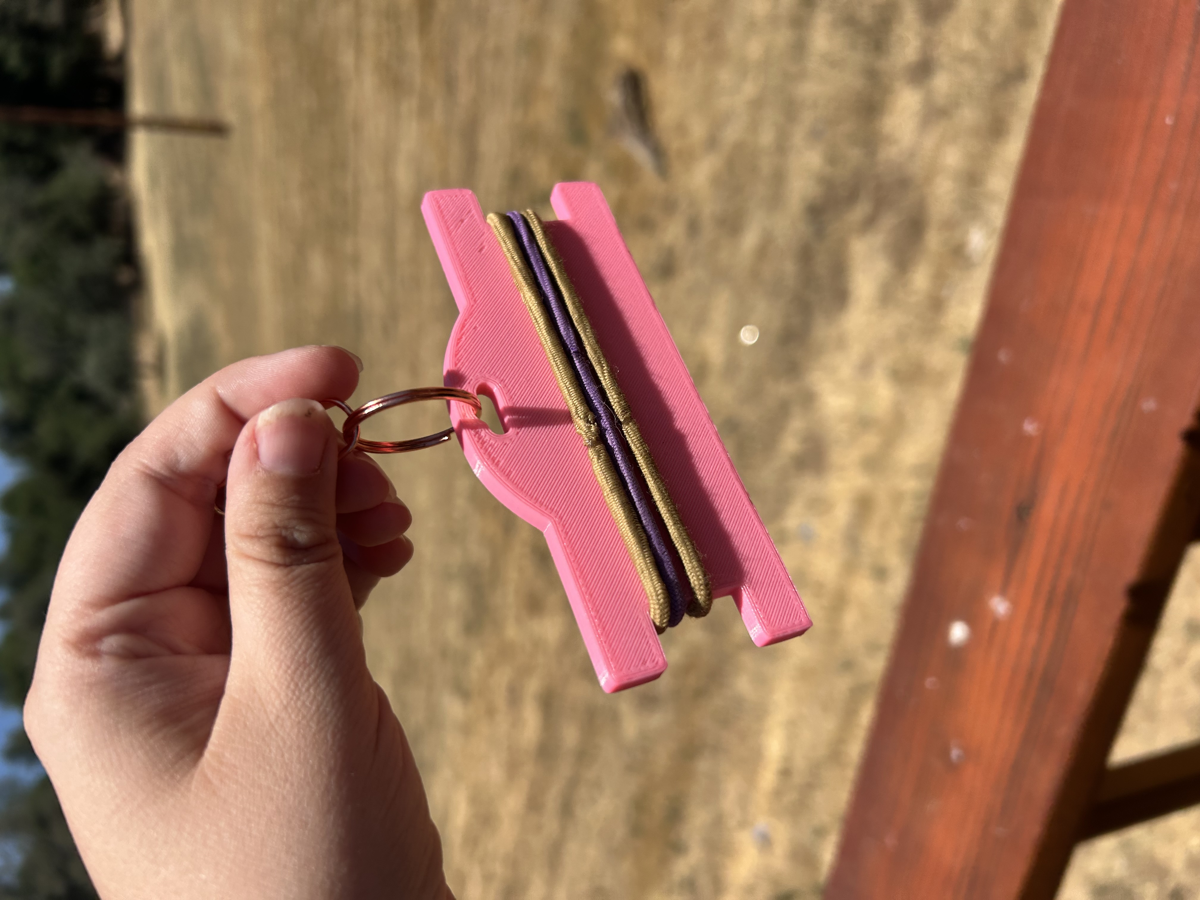 Hair Tie Travel Holder