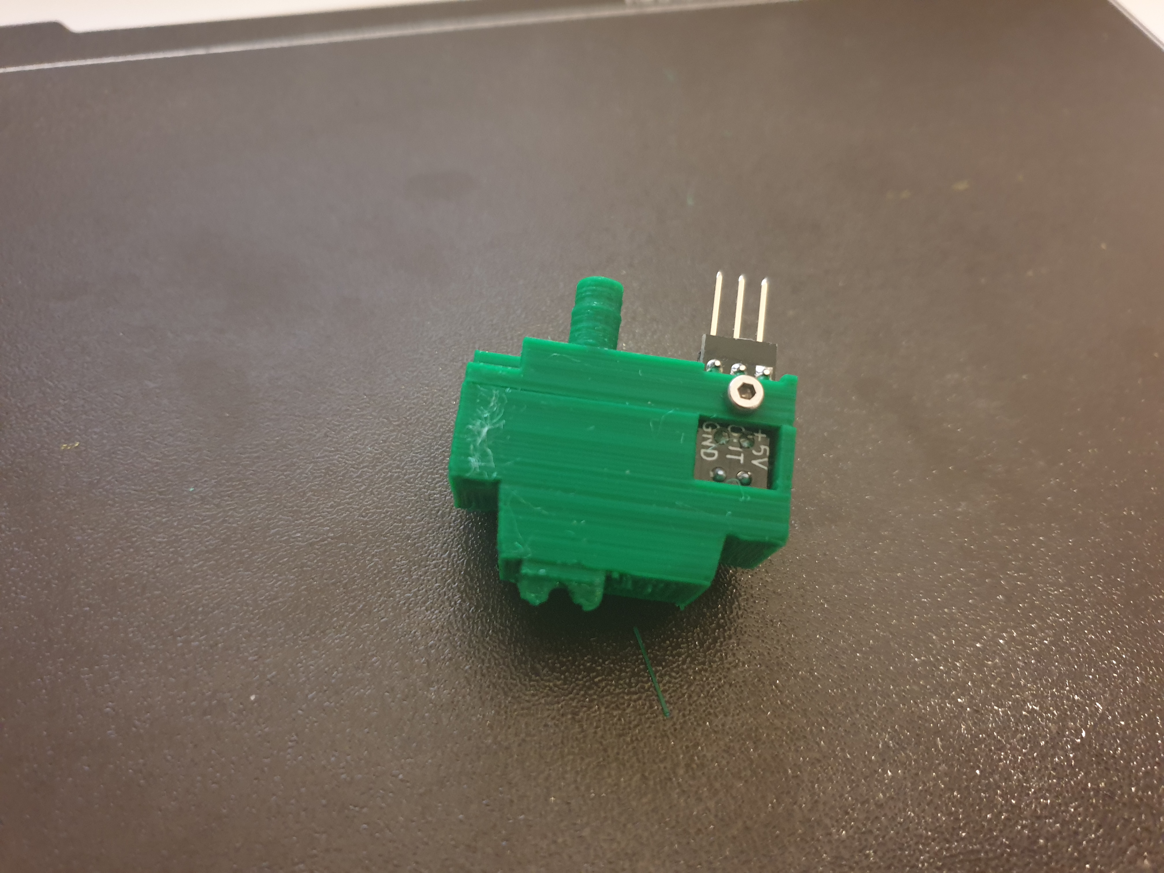 MK3s IR FIlamentsensor cover for Skelestruder Remix using stock parts that works