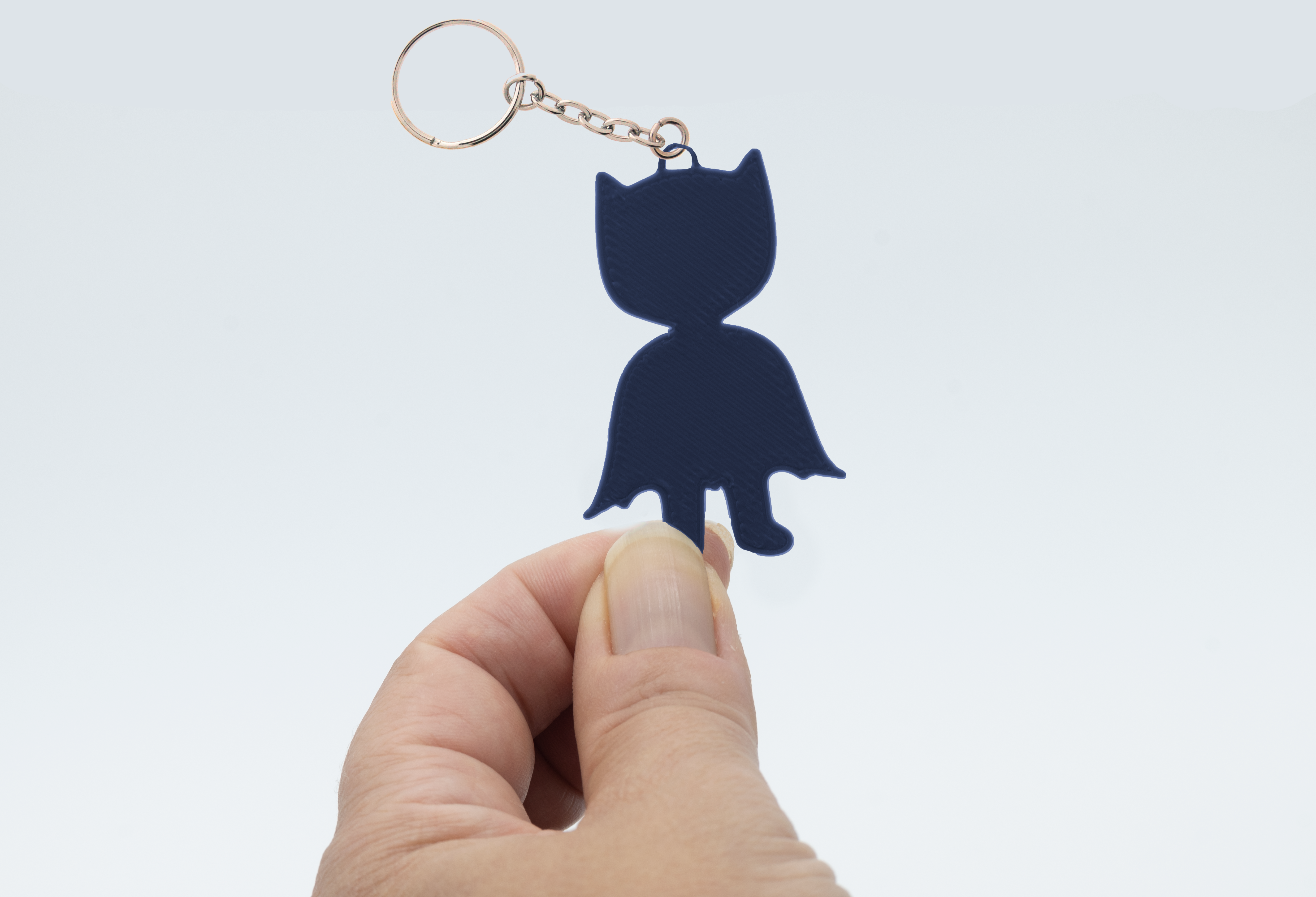 Batman Keyring Silhouette 2D