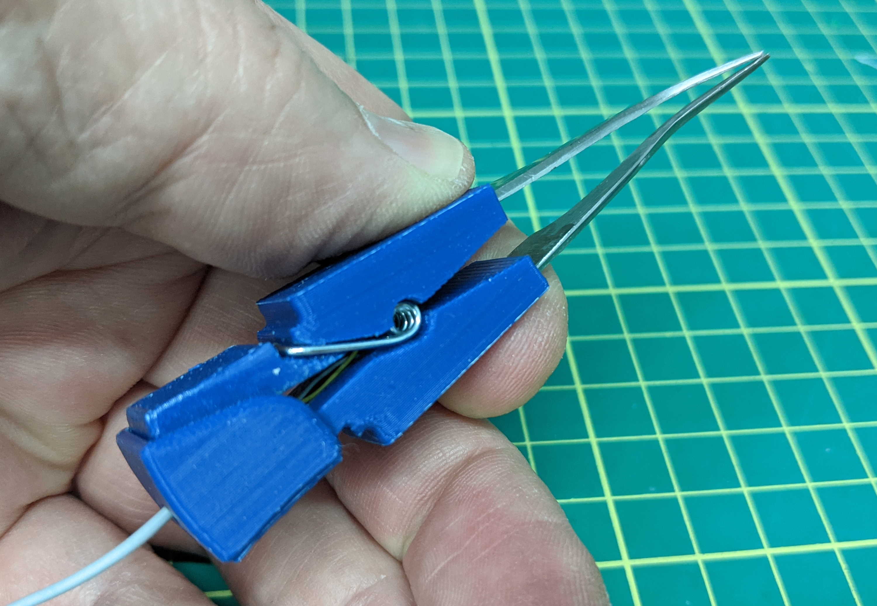 SMD tester tweezers by Klave | Download free STL model | Printables.com