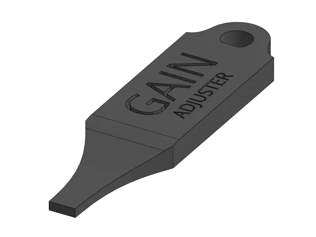 Amp Gain Adjuster Keychain