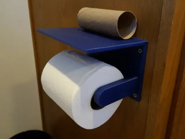 Toilet paper phone (or other) shelf