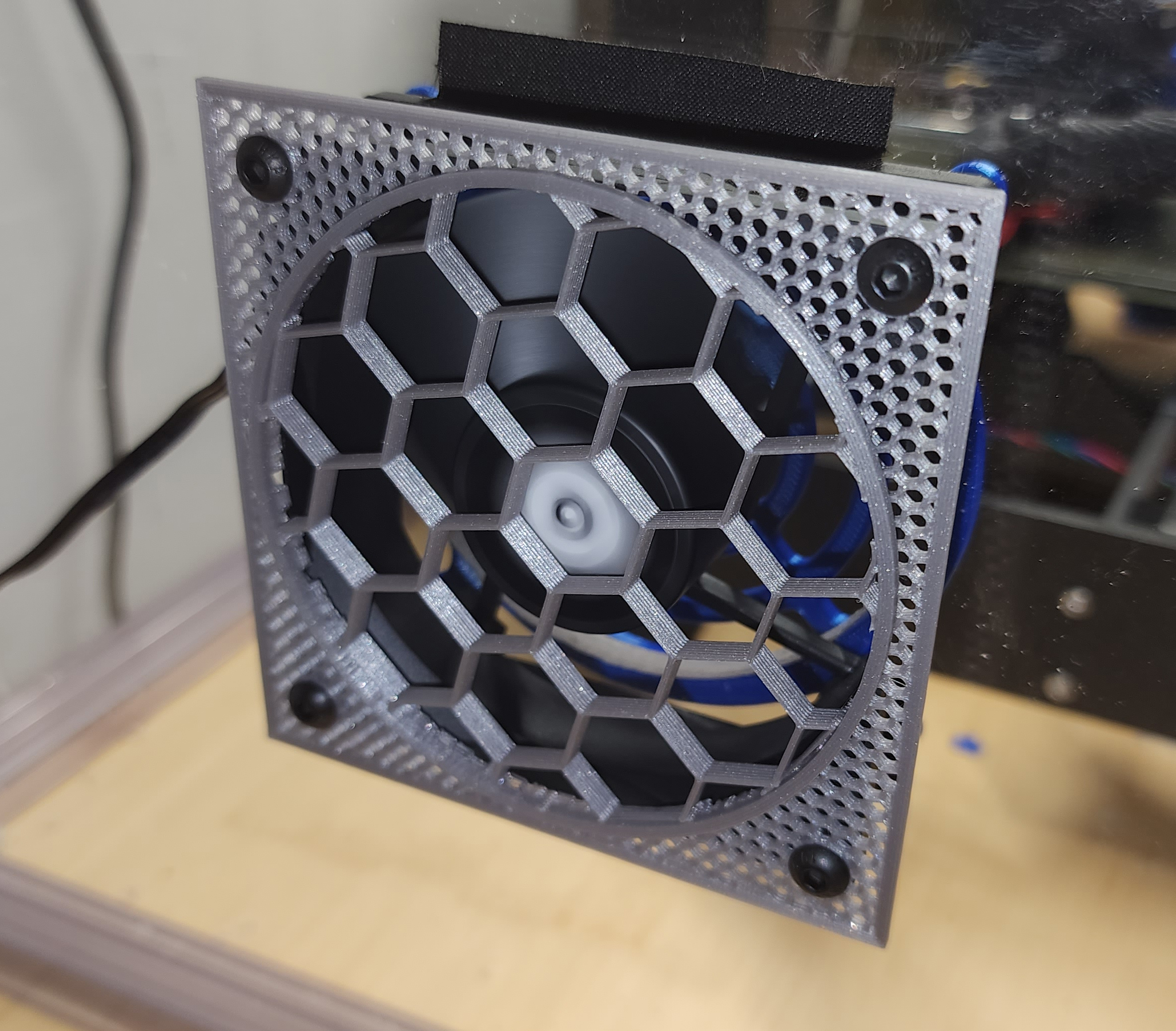 80mm Fan Cover - 7 infill themes for high flow, low profile