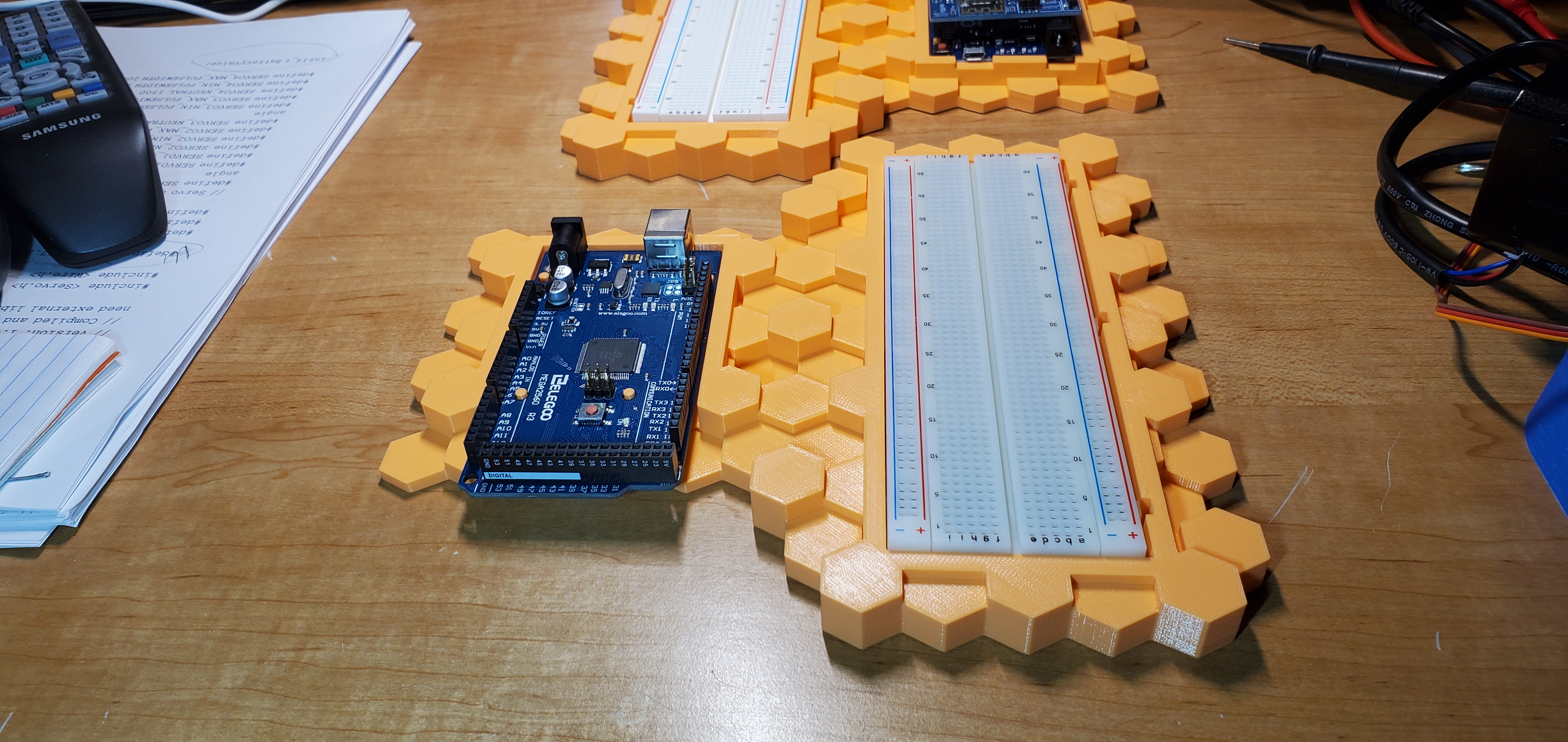 Mega2560 and Breadboard Holder — miniatura 2